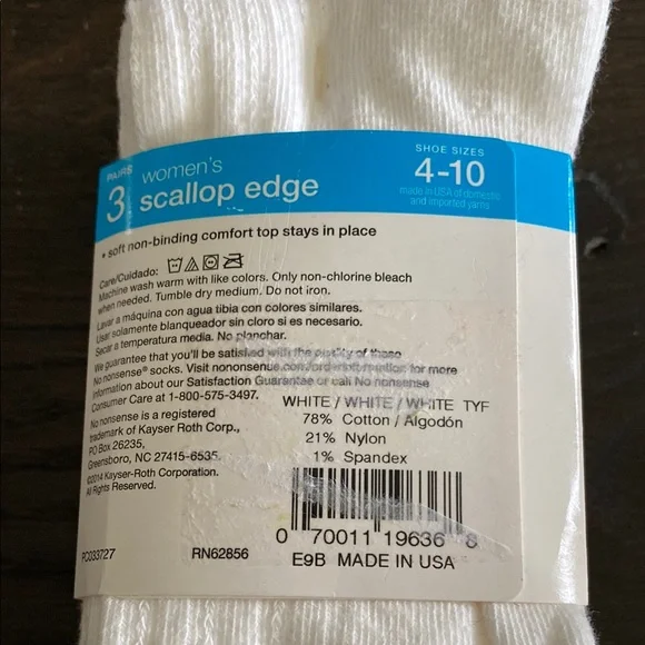 White Casual Socks Pack - Picture 3 of 4